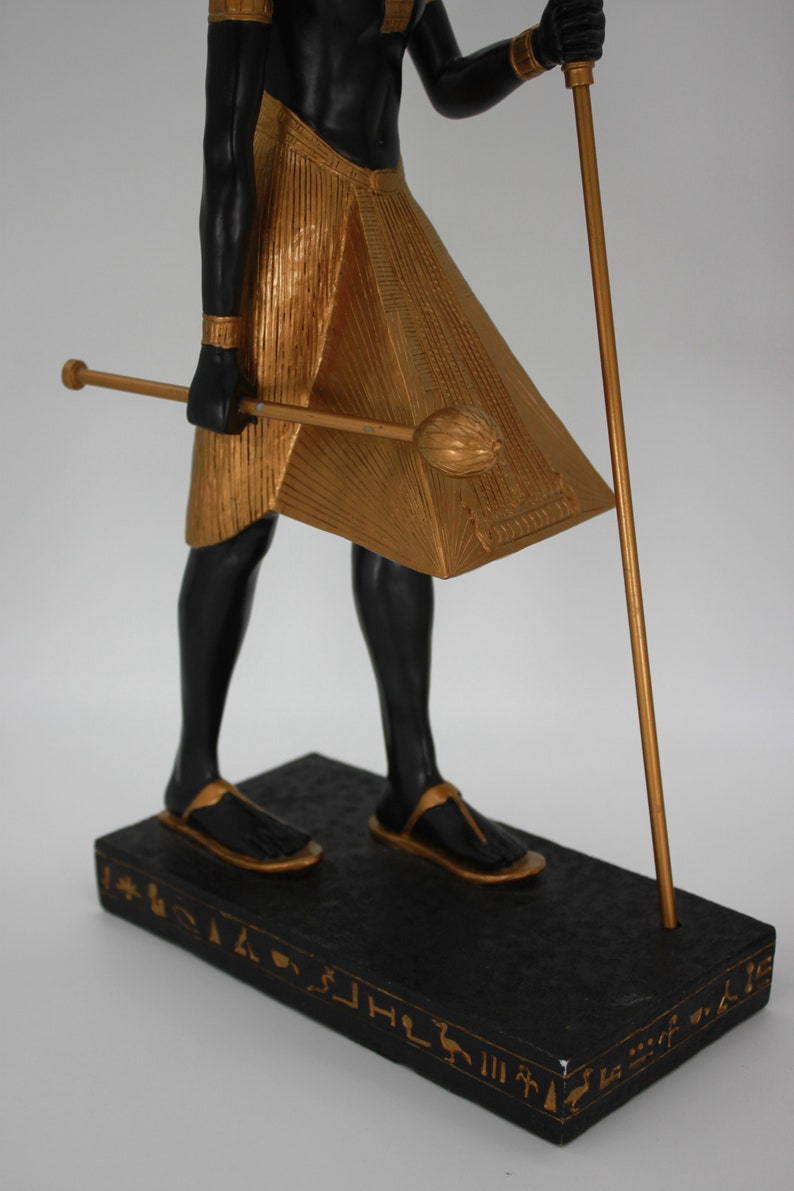 VERONESE Egyptian Guardian Statue of King Tutankhamun CIRCA 2000s Etsy