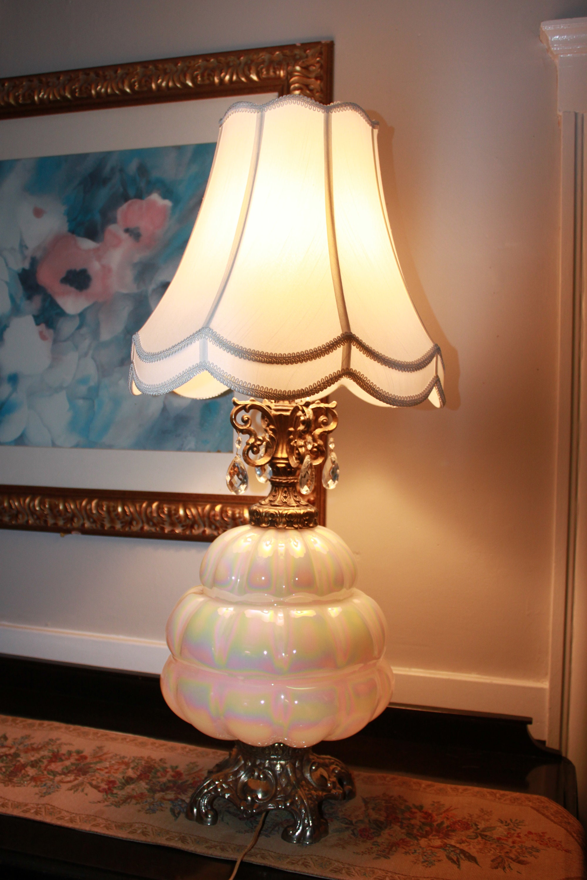 Vintage blown glass lamps online