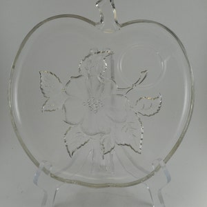 Vintage Hazel Atlas Apple Blossom CIRCA 1950s Snack 6 Plates