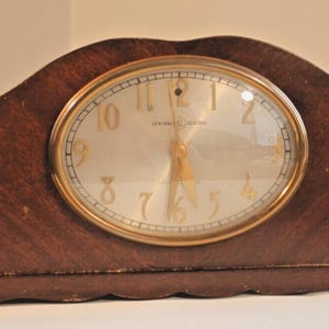 1950s Wood Clock - Etsy