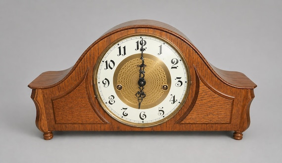 Franz Hermle 340-020 Westminster Chime Mantel Clock – Made in