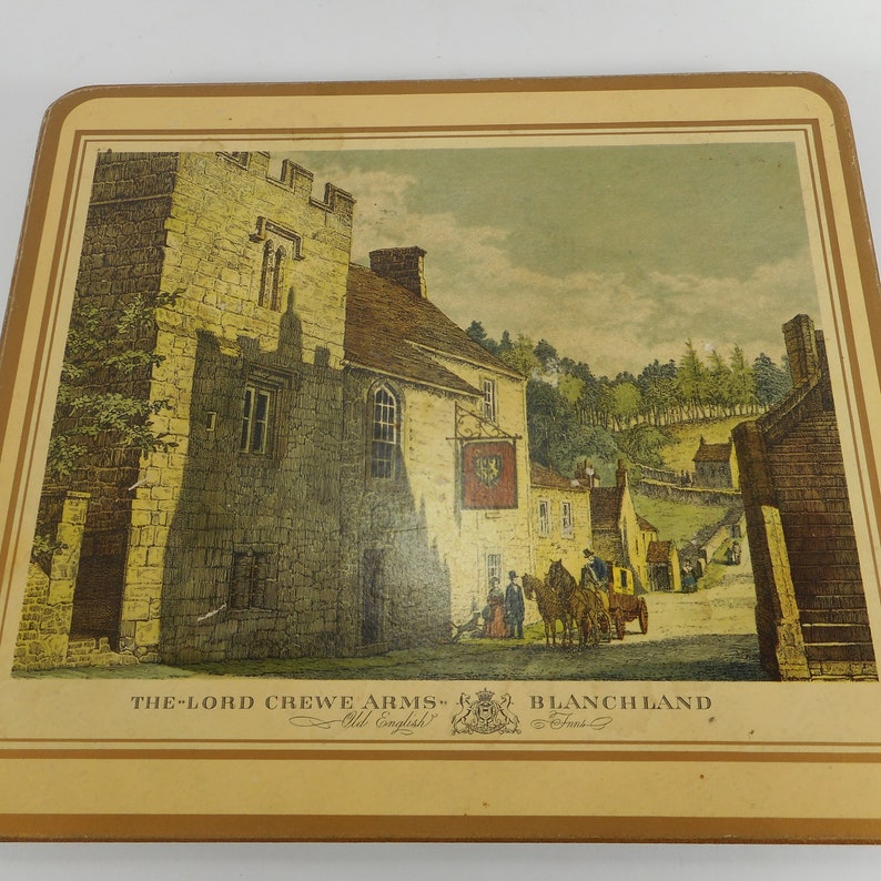 Vintage Pimpernel Old English Inns Placemats Set of 5 Etsy