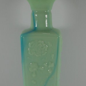 Vintage Green Jadeite Decanter