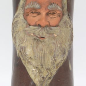 WINDRIDGE House Pottery BC Old Man 3D Wizard vase CIRCA 1970s