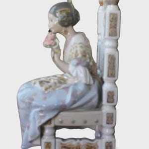 Lladro 1431 the Debutante Figurine Elegant Girl With Parasol