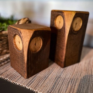 Wooden Owls