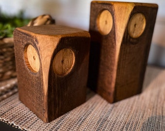 Wooden Owls