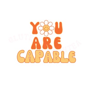 You are capable SVG