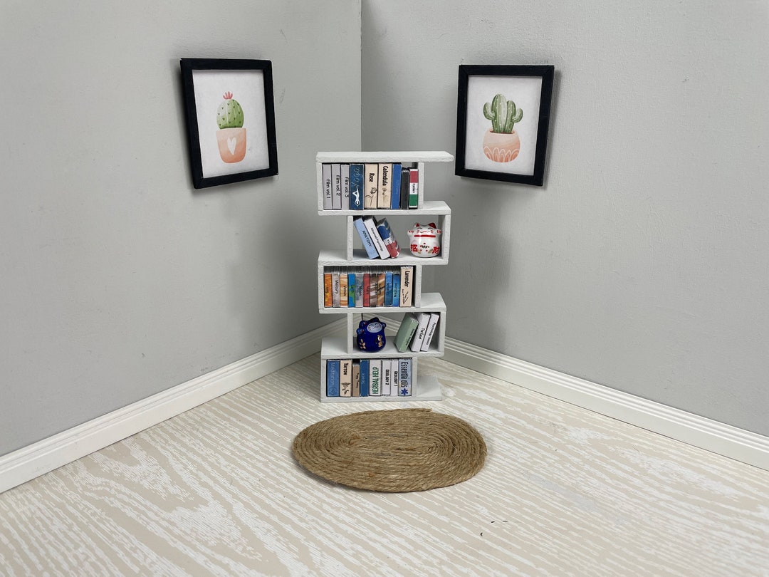 112th Scale Quirky Bookcase Handmade Etsy