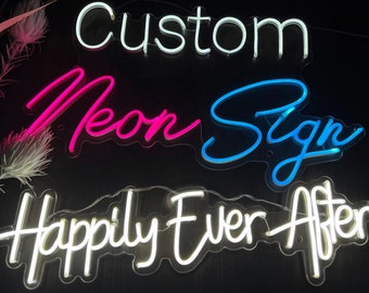 Custom Neon Sign | Personalized Gifts | Neon Sign | Kids Name LED Neon Light | Neon Bar Sign | Business Neon Sign | Bar Neon Sign