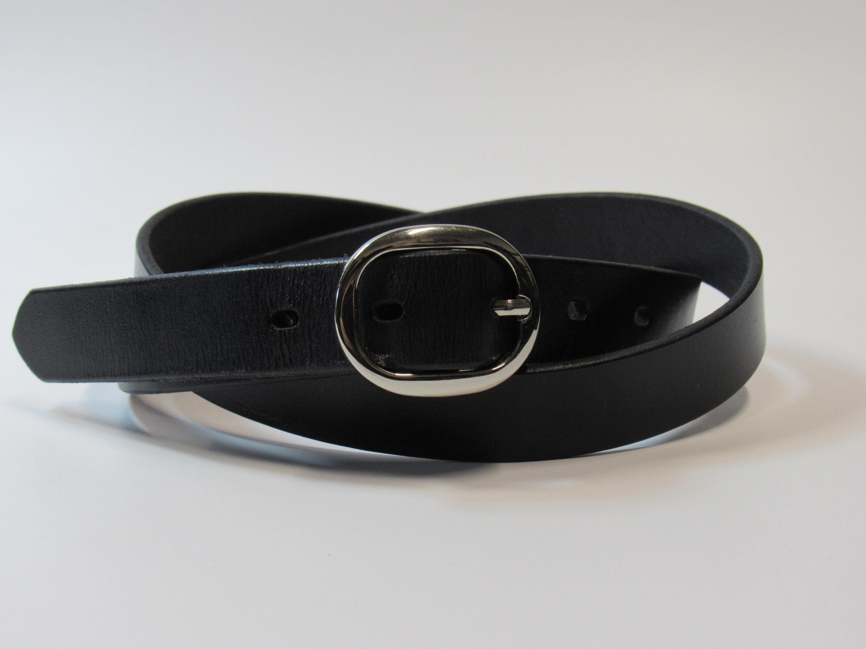 1007 Genuine Full-Grain Cowhide Leather Dress Belt 1(25mm) Wide