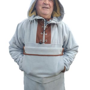 Grey | Anorak | Hoodie | Tailor Made  | Personalization