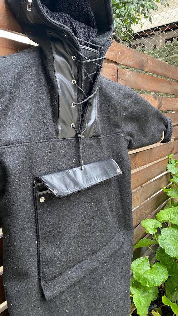 Bushcraft | Camping | Custom | Leather | Anorak | Hoodie | Tailor Made  | Personalization