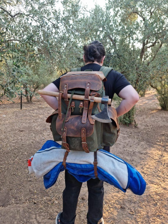 Bushcraft Backpack | Camping Backpack | Outdoor Backpack | Travel | Outdoor Backpack | Hiking | Personalization