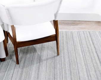 Handgeweven vloerkleed van PET-garen: Modern vloerkleed van ultravezel
