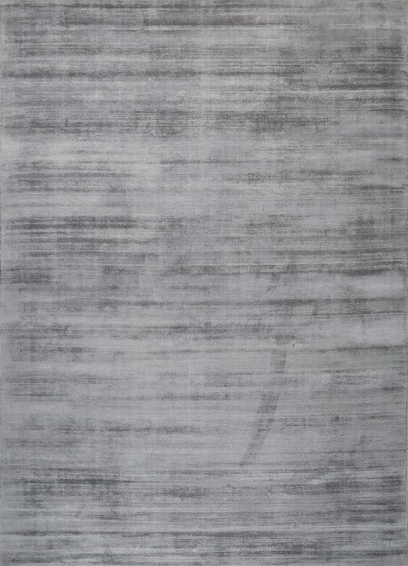 Silk Viscose Hand Loom Texture Area Rug, Luxurious Uneven Faded Look ...