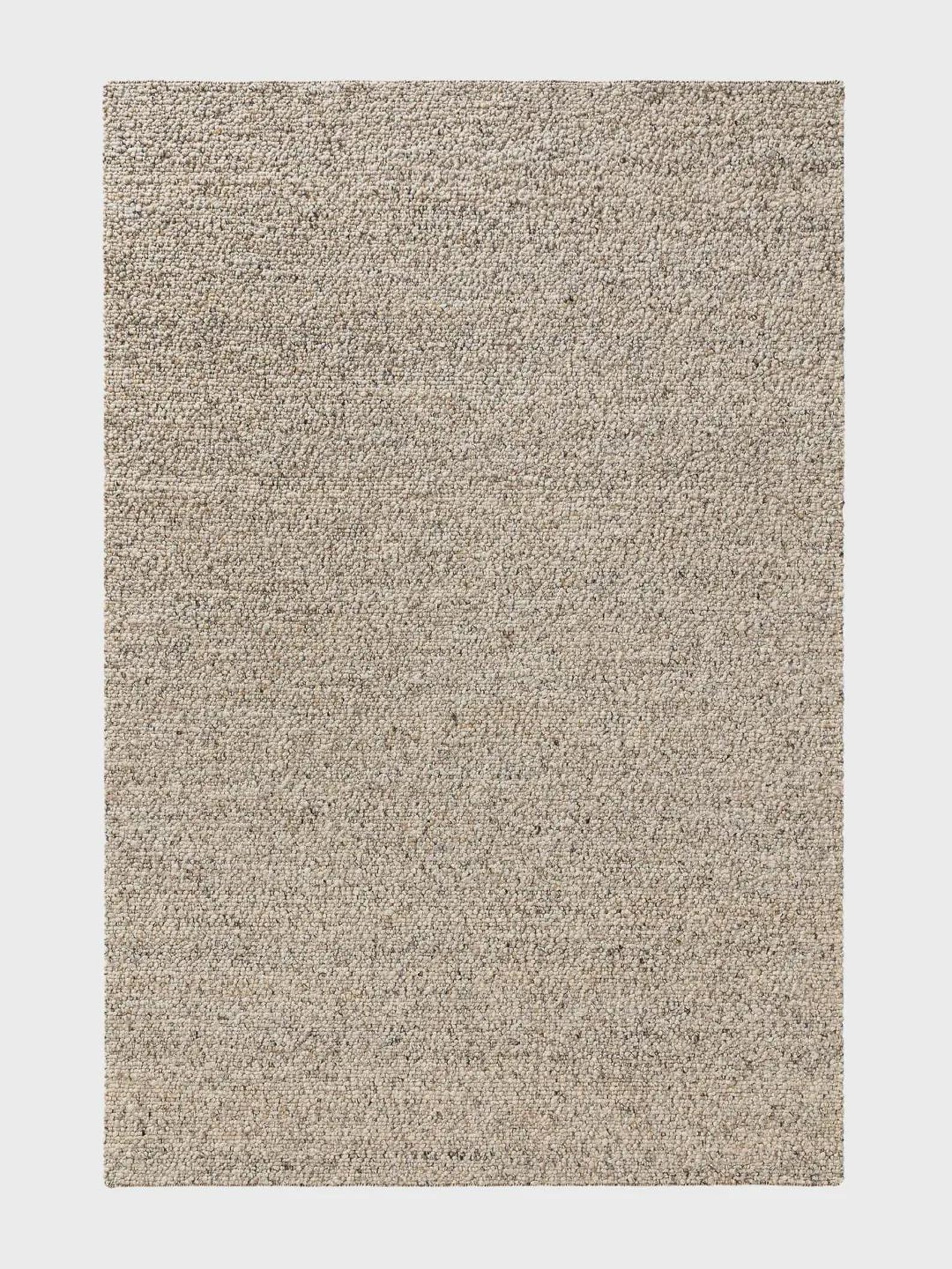 Handwoven Chunky Wool Rug: Pebble Loop Texture, Scandinavian Style - Etsy