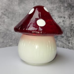 CUSTOM Resin Mushroom Jar