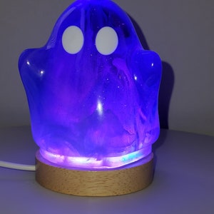 CUSTOM LED Cute Halloween Ghost Night Desk Light Lamp