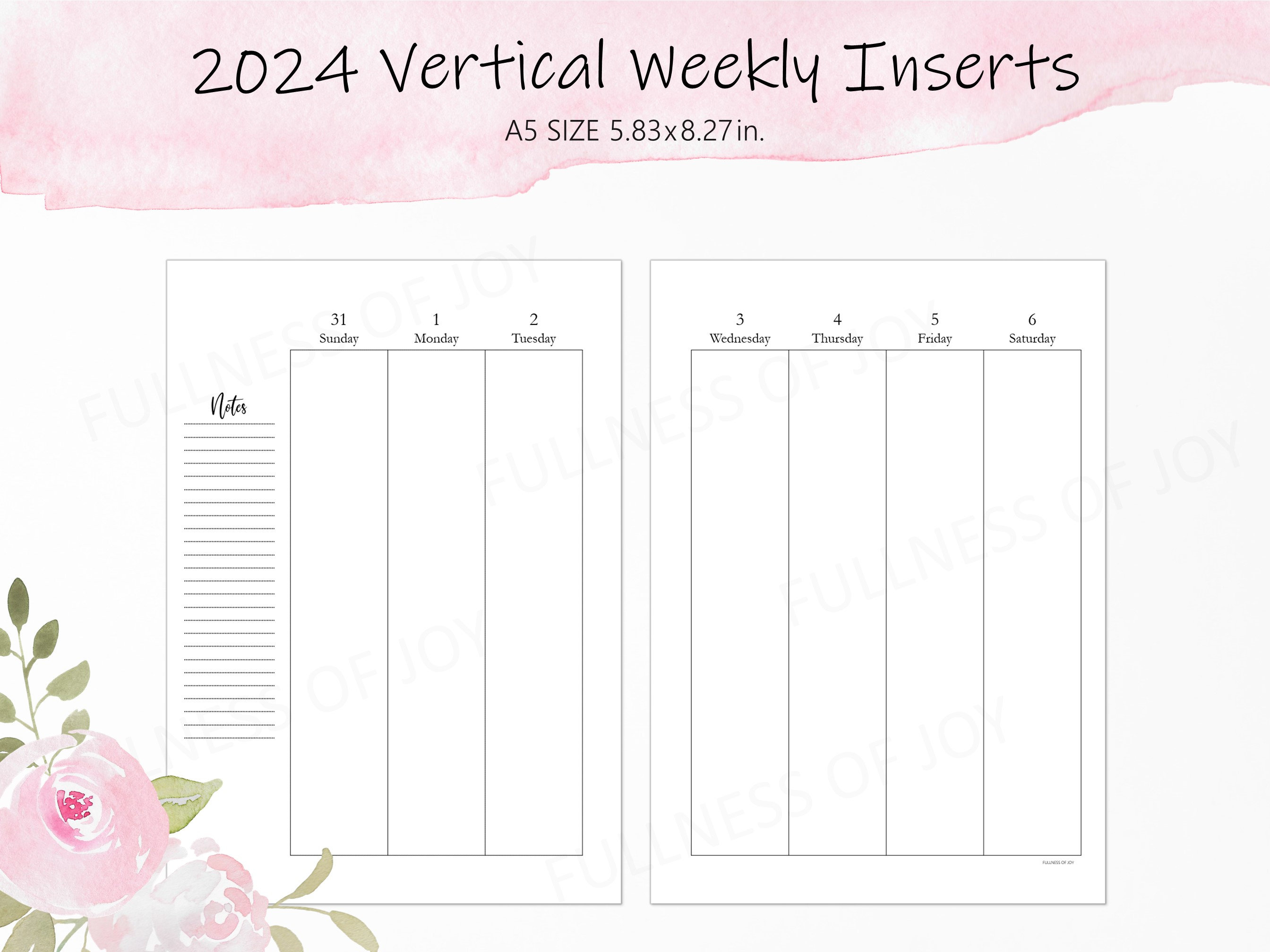 Meal Planner Pages