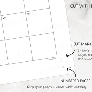 Printable Christian Planner 2024 Seasonal Watercolor Floral Planner Download Classic Size Planner Desktop Planner image 9