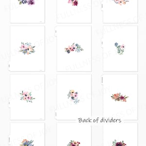 Printable Christian Planner 2024 Seasonal Watercolor Floral Planner ...