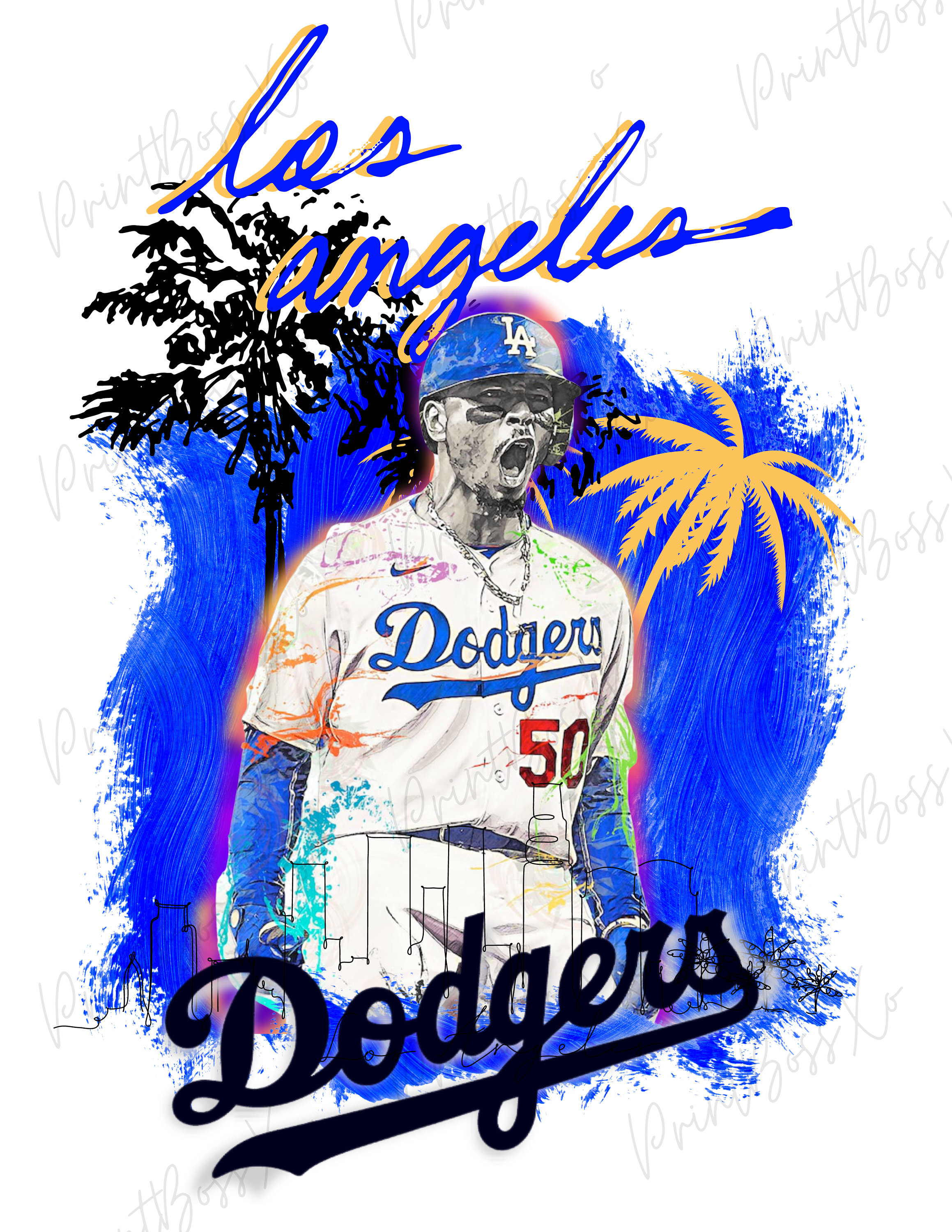 Bleed Blue, Los Angeles Dodgers Unisex T-Shirt – Teepital – Everyday New  Aesthetic Designs