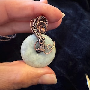 Gemstone pendant necklace for her, Birthday gift, Valentine’s day gift, handmade jewelry, mom gift, anniversary gift ideas