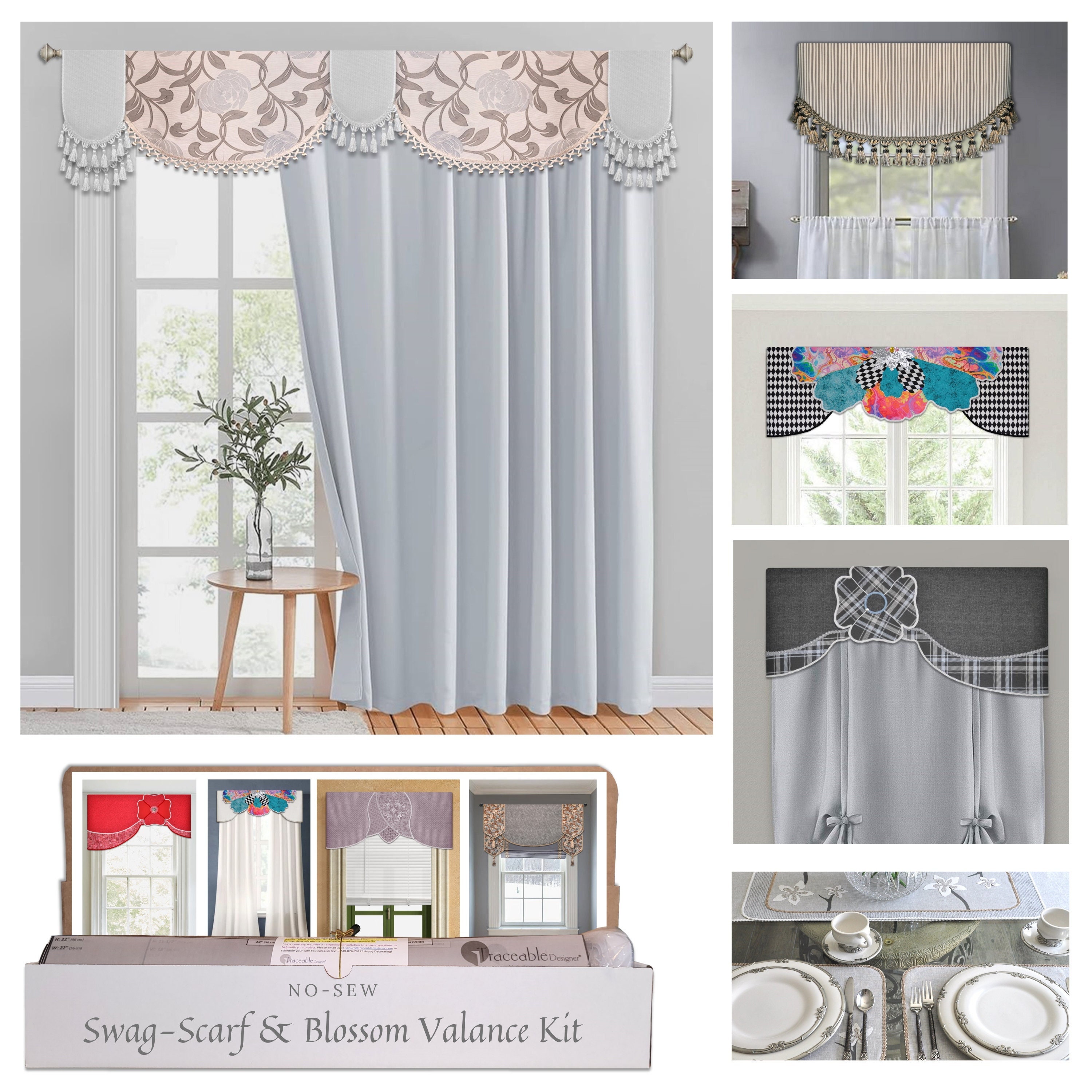 Swag scarf valance outlet
