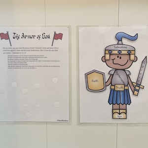 神の武具 - 印刷可能なファイル フォルダー - 日曜のアクティビティ - 末日聖徒イエス・キリスト教会