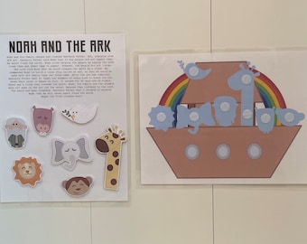 Noah&#39;s Ark - Kids File Folder Printable - Creative learning