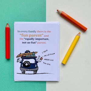 Carte pour papa | Carte amusante pour papa
