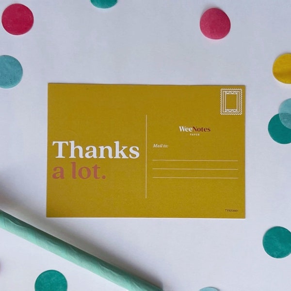Kid’s Fill In the Blank Thank You Card Set
