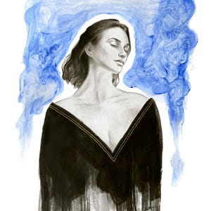 disegno originale a inchiostro su carta