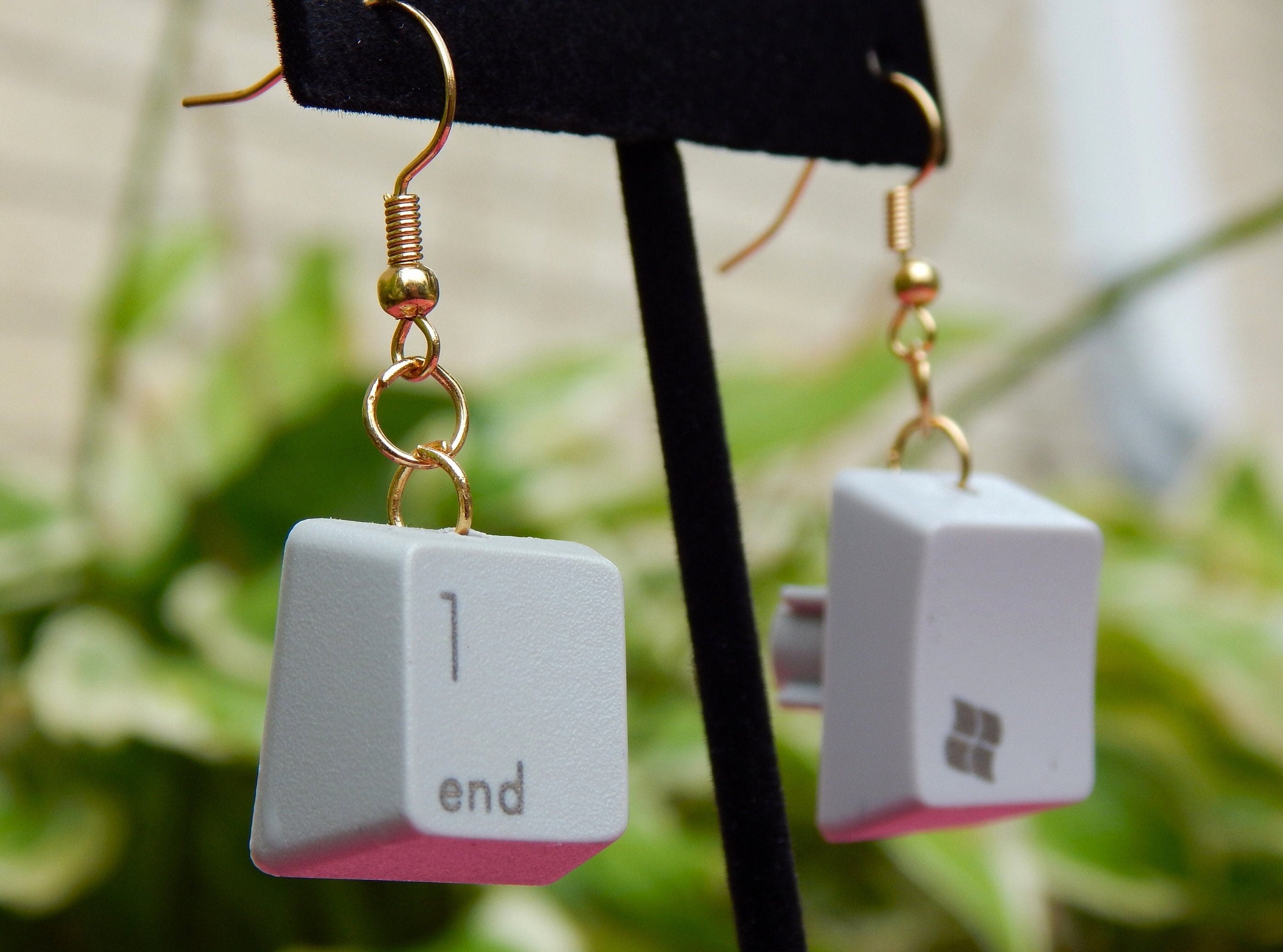 Computer Keyboard Earrings for Charity Etsy