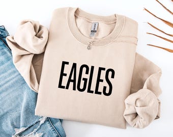 Custom Mascot Sweatshirt, School Team Sweatshirt, Team Mascot Tshirt, School Spirit Shirt, Personalized School Shirt, Matching Team Shirts