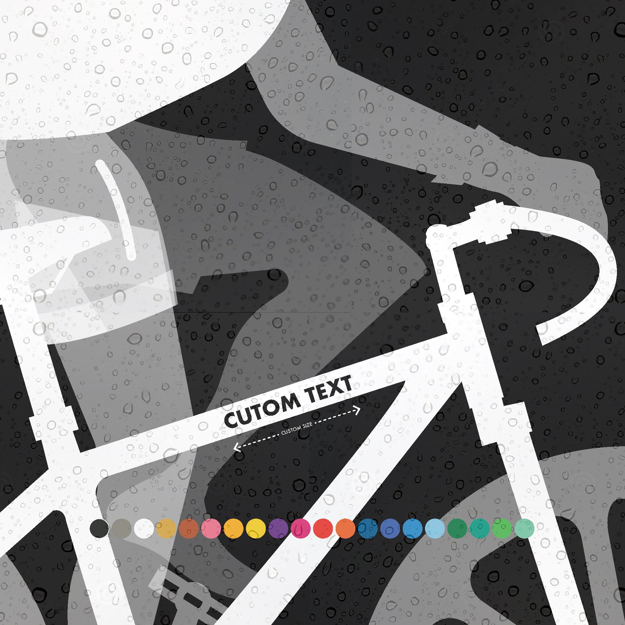 Räder aufkleber lightweight meilenstein carbon: Aufkleber für räder und  radnaben für rennrad und mtb Personalisiert