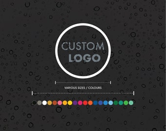 Custom Logo Sticker Vinyl Decals for Businesses - Car Decals Stickers Window Colour Vinyl Shop Sign