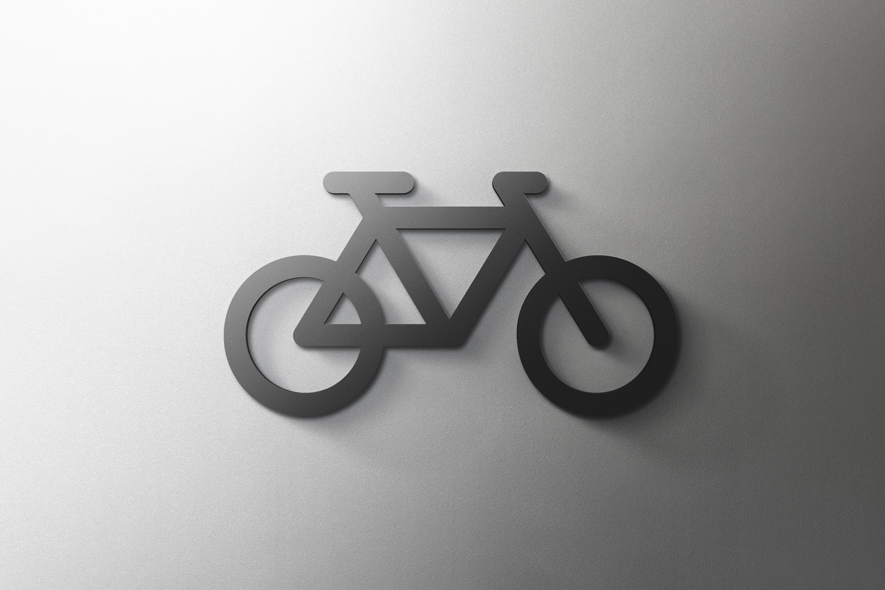 Fahrrad Speichen Dekoration: Buchstaben, Zahlen und Symbole in