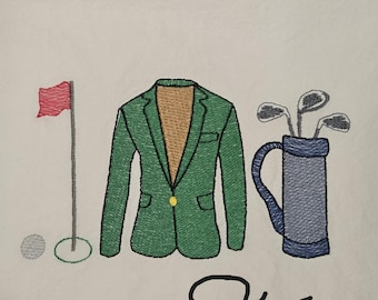 Less Than Perfect: Masters Towels - Green Jacket