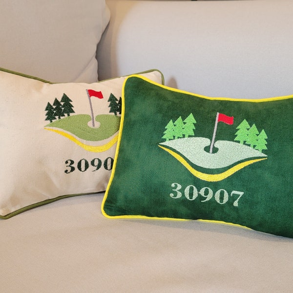 Golf Pillow Etsy