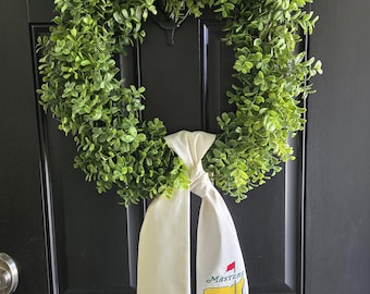 Custom Golf Wreath Sash