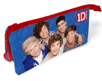 Estuche de One Direction: Mercancía oficial de 1D, bolsa con cremallera de 3 bolsillos