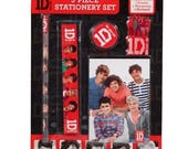 One Direction 5 Piece Stationery Set (stationary, 5pc, 1D) - Etsy