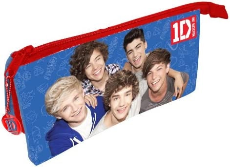 ワン・ダイレクション ペンケース：公式1Dグッズ、3ポケット ジップ
