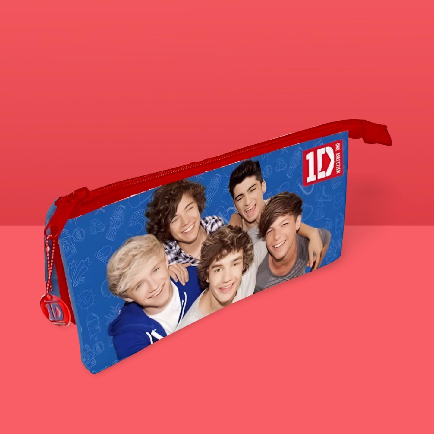 One Direction Pencil Case: Official 1D Merchandise, 3-pocket Zip