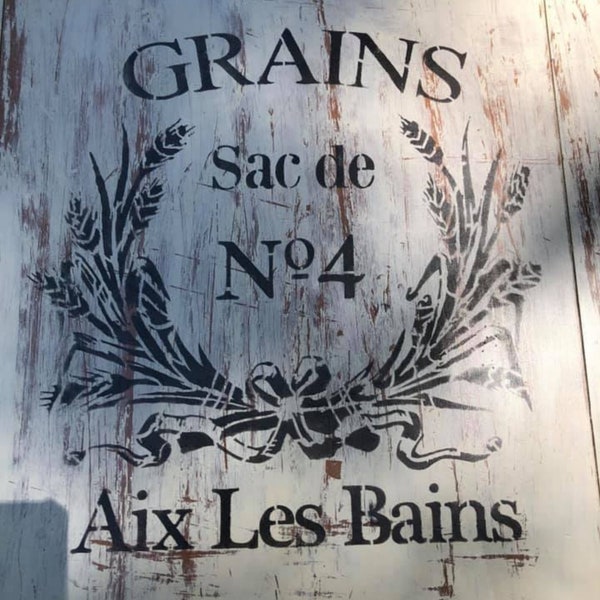 Classic French Grains Sack