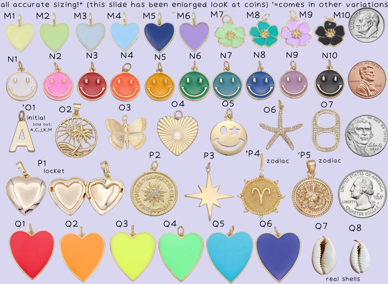 gold filled charms waterproof & tarnish free image 4