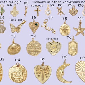 gold filled charms waterproof & tarnish free image 5