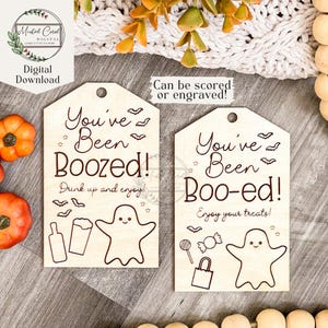 SVG, fichier numérique, étiquette cadeau, Halloween, chauves-souris, bonbons, lot, Glowforge, découpe laser, téléchargement, étiquette de sac, vin